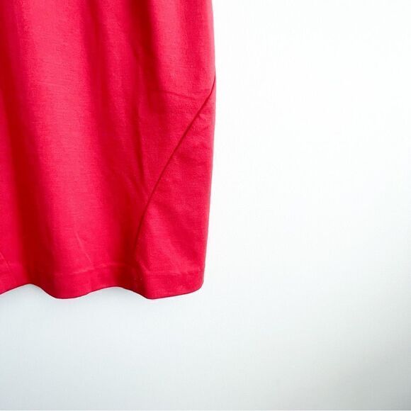 Z Spoke By Zac Posen Red Cocktail Dress Knit Stretch Women's 10 Lined - Picture 3 of 9